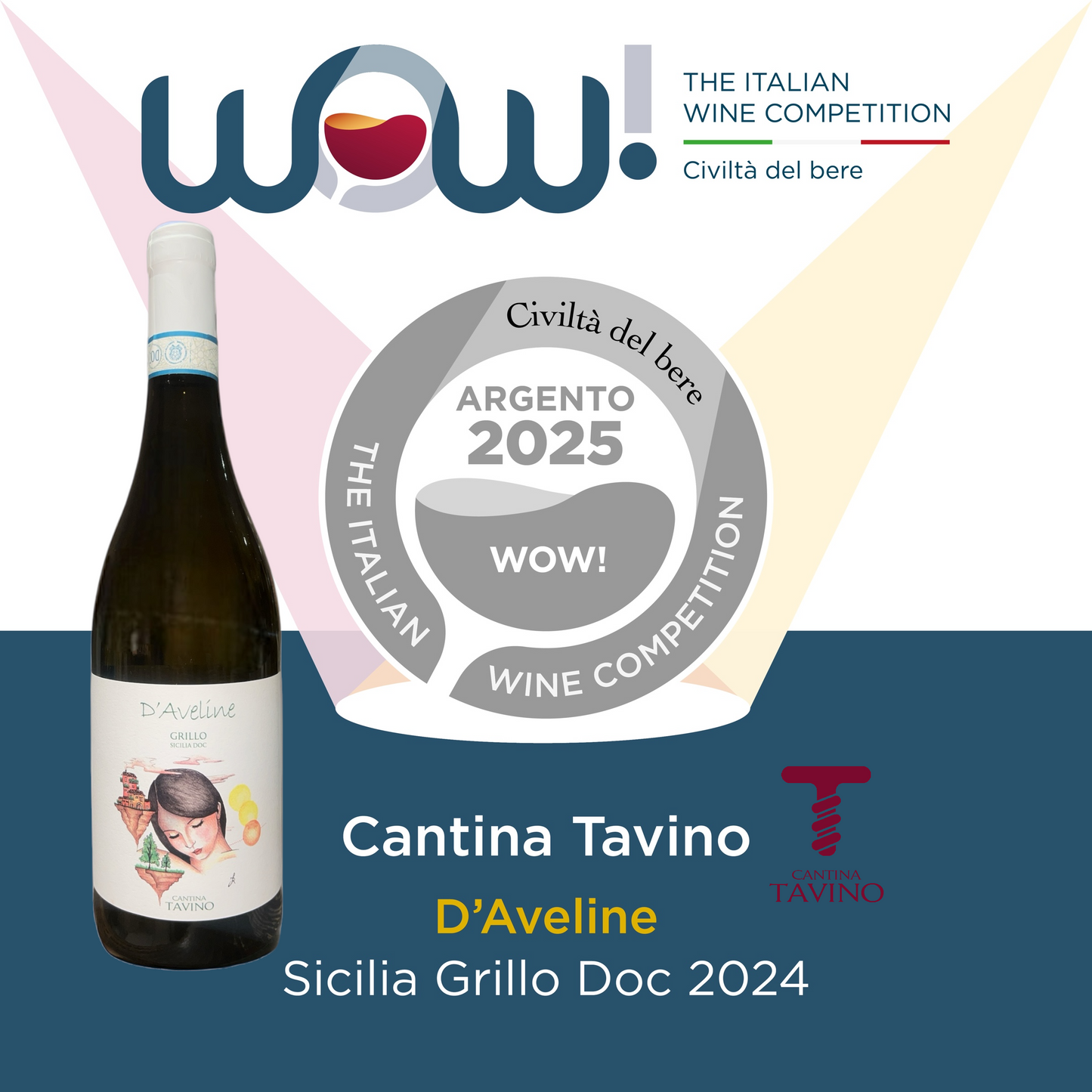 "D'AVELINE" GRILLO SICILIA DOC 2024